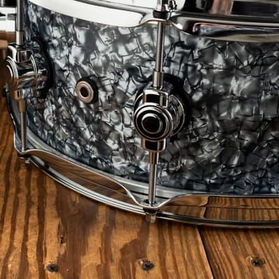 DW 5.5"x14" Design Series Snare Drum - Silver Slate Marine - Free Shipping image 3