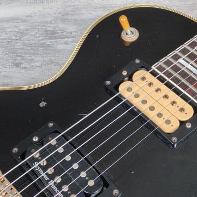 1990's Orville (Gibson) Japan LPC-75 '60's Reissue Les Paul Custom (Black) image 4
