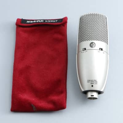 Shure KSM27 Large Diaphragm Cardioid Condenser Microphone