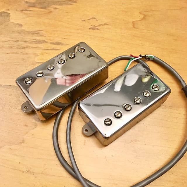 Gibson HBL Bill lawrence humbucker pickups c 1980s Chrome | Reverb