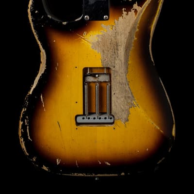 Fender Stratocaster '57 Relic 2-Tone Sunburst 2010 image 3