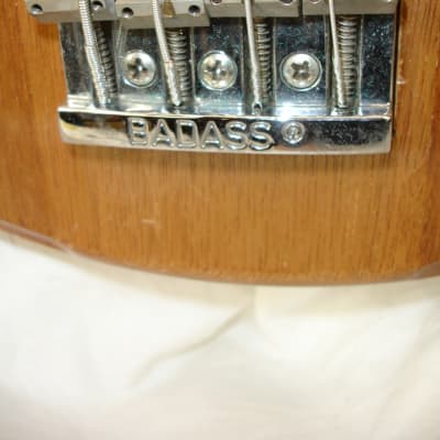 70's Vintage S. D. Curlee 4-String Bass Guitar, Natural w/ Case image 6