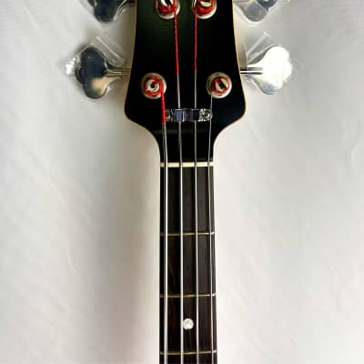 Form Factor Audio  Wombat 4 Burgundy ash Electric Bass Guitar image 4