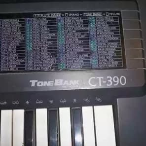 CASIO ToneBank Keyboard CT-390 Electric Piano Synth