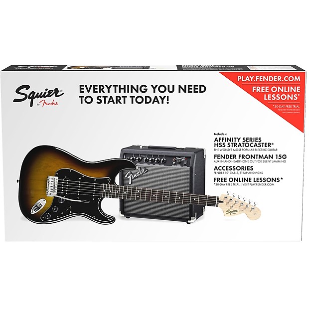 Fender sq affinity strat store hss il owt