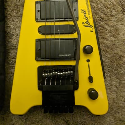 Steinberger Spirit GT-PRO Deluxe Hot Rod Yellow image 4