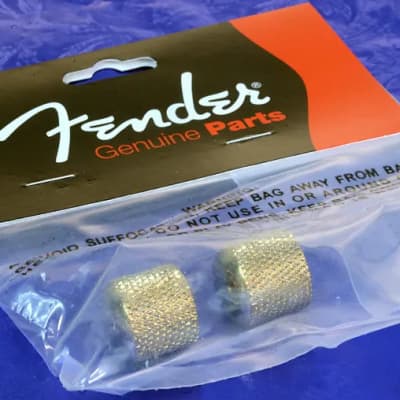 Fender Telecaster / Precision Bass Knurled Dome Knobs (2)