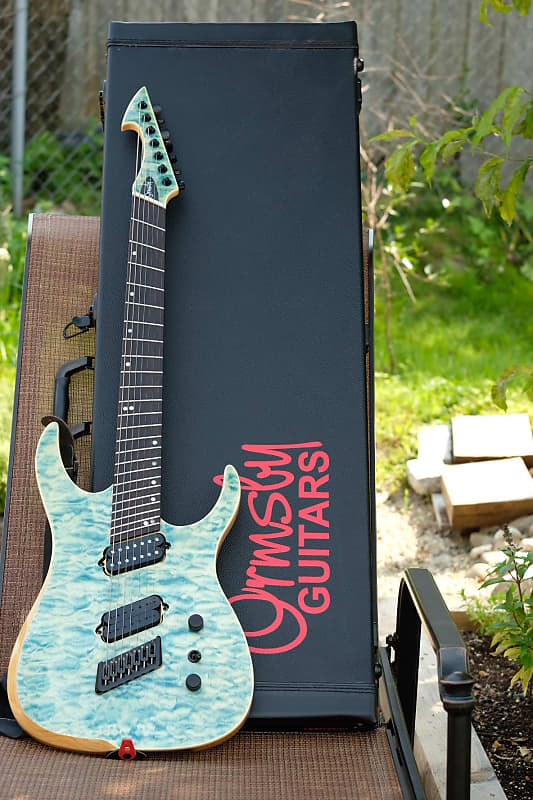 Ormsby Hype GTR 7 string Multiscale 2020 Denim