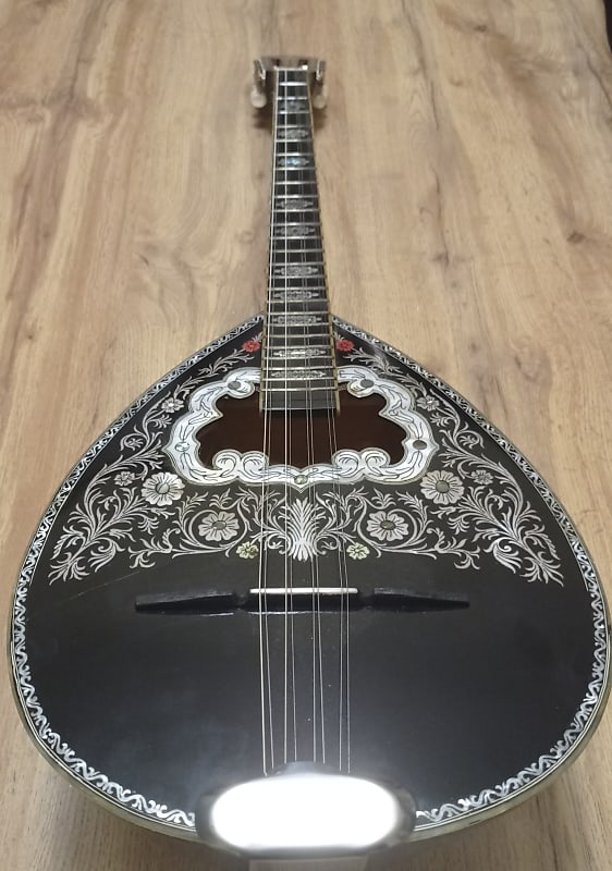 Greek Bouzouki & HARDCASE & pickup &300 backing track 8 Reverb