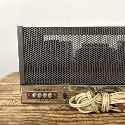 Dynakit ST-70 Stereo Power Amplifier 1963 - Chrome / Charcoal Brown  w/ Original Box image 7