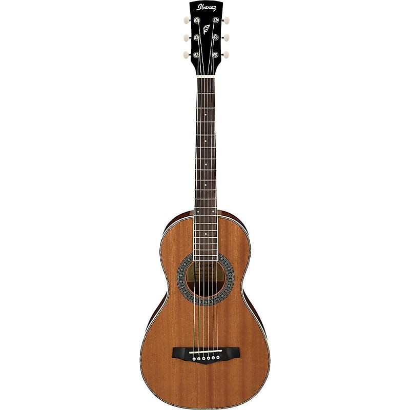 Ibanez Performance PN1MHOPN Mahogany Parlor Acoustic Guitar High Gloss Natural