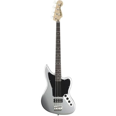 Squier jaguar bass deals black