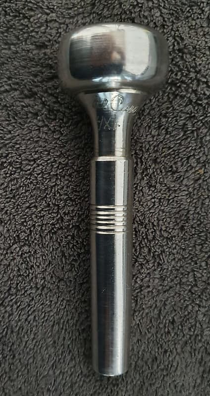 Al Cass 4X1, trumpet mouthpiece, original plating | Reverb