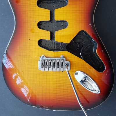 Warmoth Hybrid Tele Strat 3-Tone Sunburst | Reverb