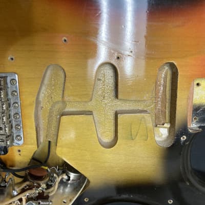 Vintage 1965 Fender Stratocaster - Sunburst All Original image 24