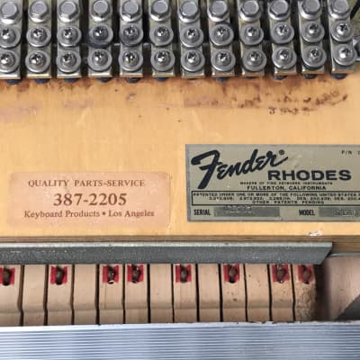Fender Rhodes Stage 88 Mark I Stage Piano Eighty Eight Key ‘73 image 12