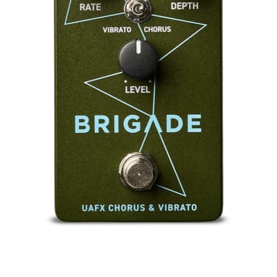 Universal Audio UAFX Brigade Chorus & Vibrato Pedal 2023 New! image 2