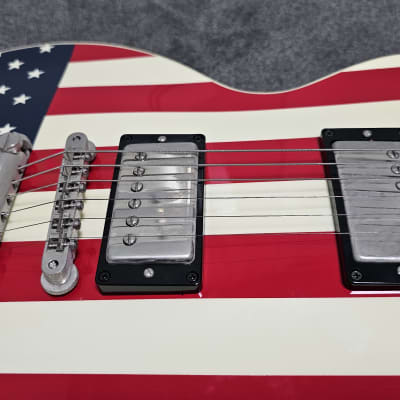 Gibson Custom Shop Art & Historic Stars and Stripes American Flag Les Paul Standard USA 911 Tribute image 10