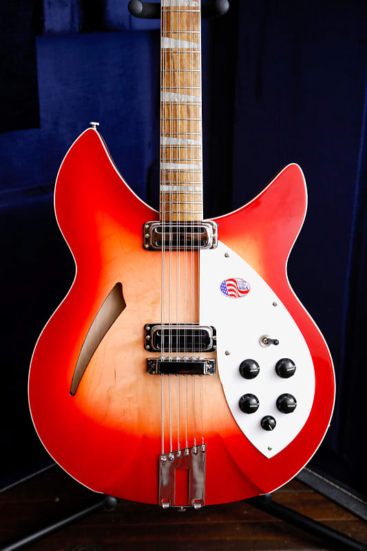 Rickenbacker 360/12c63 Vintage Reissue Fireglo 12-String Electric Guitar image 1