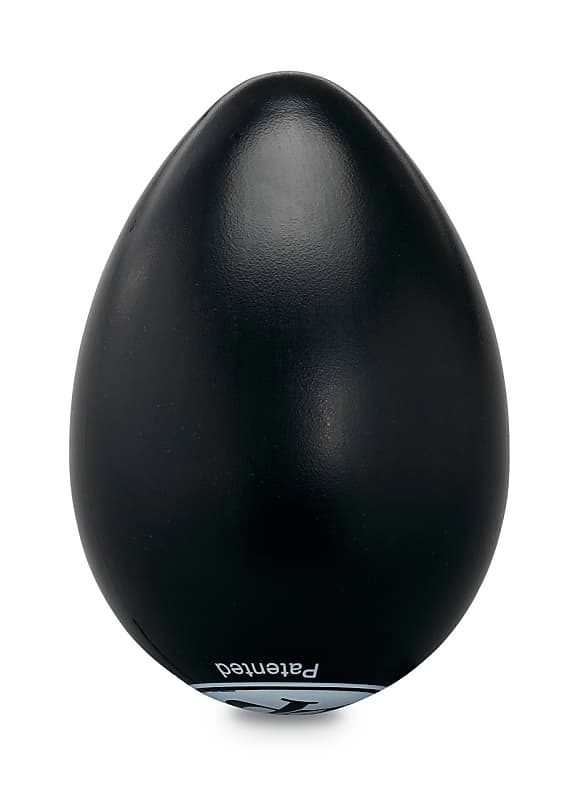 Latin Percussion LP0020BK Large Egg Shaker Black image 1