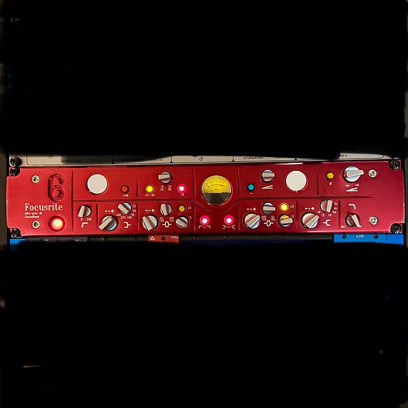 Focusrite RED6 マイクプリアンプEQ Focusrite RED6 マイクプリアンプ
