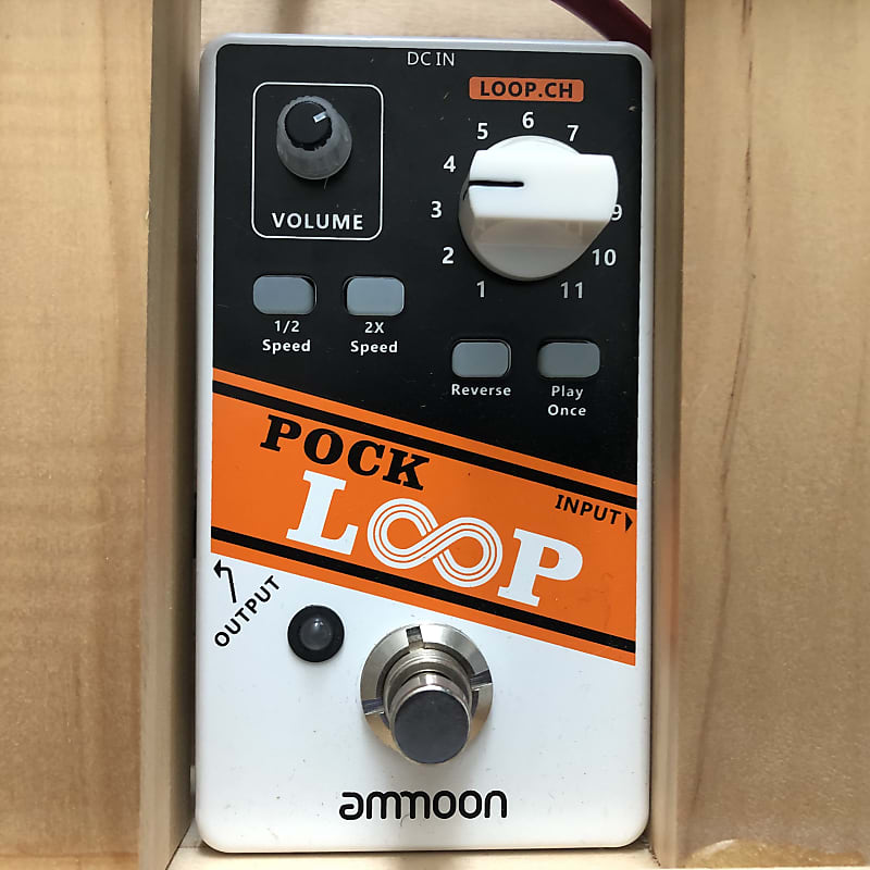 ammoon Ammoon Pocket Looper with Storage memory, reverse, X2 Reverb