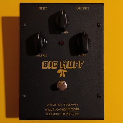 Electro-Harmonix BIG MUFF Russian黒マフ Electro Harmonix Big Muff Pi Black Russian V8 - El Diablo