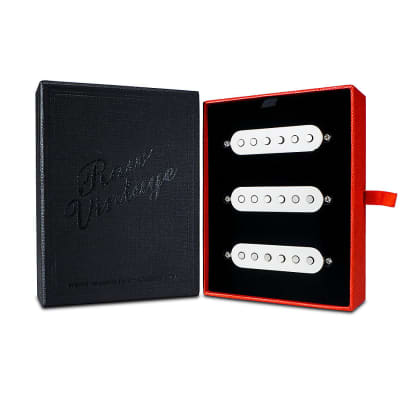 Raw Vintage RV-60 60s Single Coil Strat Pickup Set | Reverb