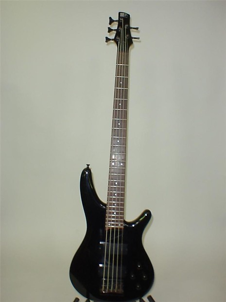Amazon.com: Ibanez SR505E Bass Guitar - Black Aurora Burst