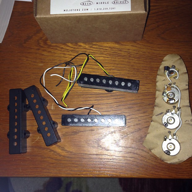 Fender scn jazz shop bass pickups
