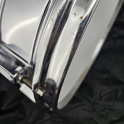 Rogers R380 5.5x14 Snare Drum 1960s-1970s - Chrome image 14