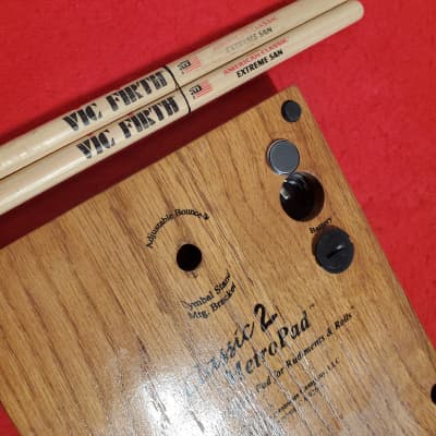 Vic Firth/Emad Classic 2 Metronome Practice Pad W/Snare Beads & Vic Firth Sticks - See Video image 7