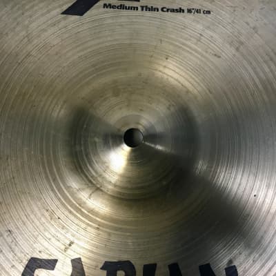 Sabian 16" XS20 Medium Thin Crash Cymbal Natural image 4