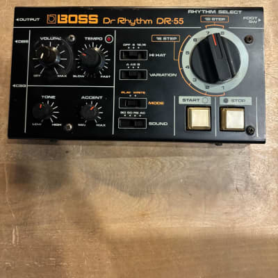 Boss DR-55 Dr. Rhythm 1980s - Black