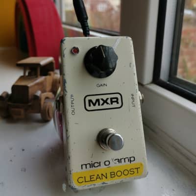 ギター MXR Microamp Used MXR MICRO-AMP 70S-80S -WEAR Vintage Guitar Effects Pedal