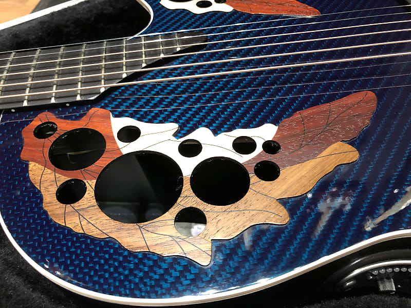 Ovation Adamas W597 Cobalt Blue w/OHSC | Reverb