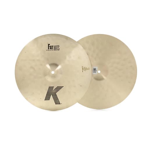 Zildjian K Fat Hi-Hats Pair - 14-inch | Reverb