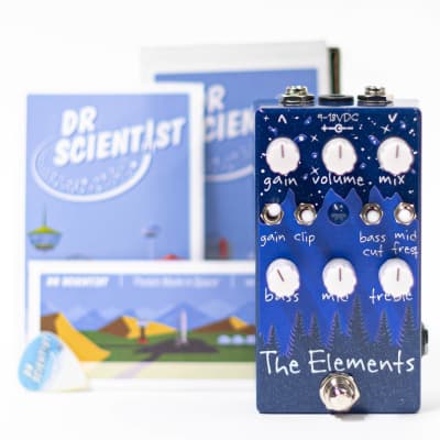 Dr Scientist - The Elements - Dual Overdrive / Distortion Effect Pedal - New image 1