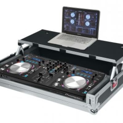 Gator G-TOUR Universal Fit Road Case for Large Sized DJ Controllers w/ Sliding Laptop Platform G-TOURDSPUNICNTLA image 4