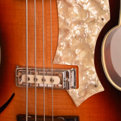 Hüttl Beat Bass Model 802 – 1960s German Vintage Archtop Beatles Bass Guitar / Gitarre image 8