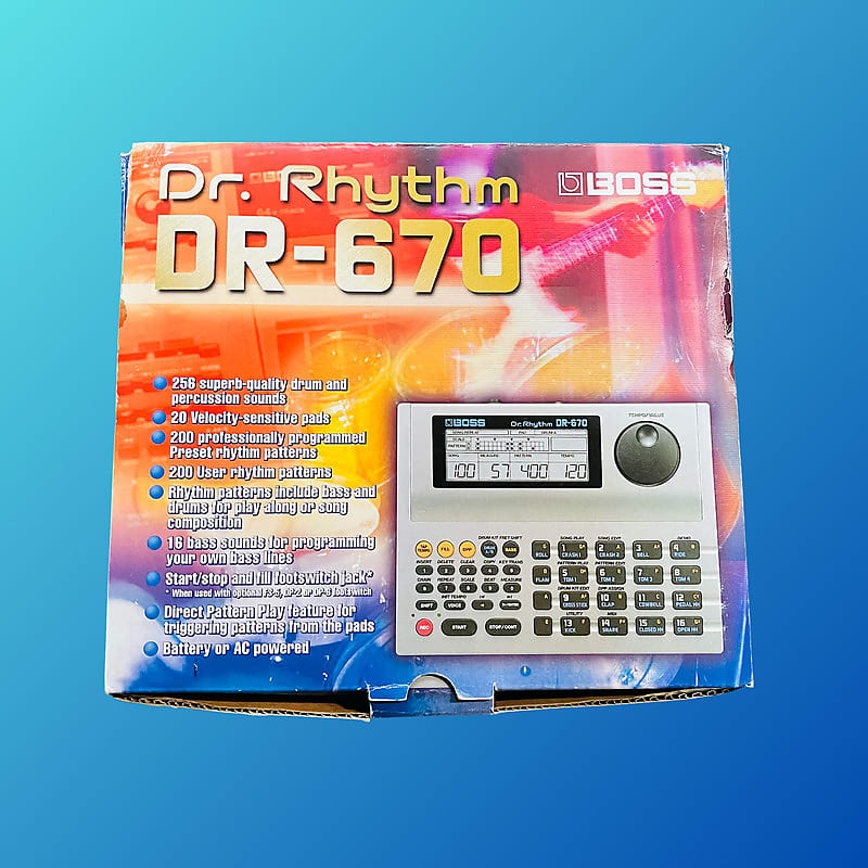 Boss DR-670 Dr. Rhythm Drum Machine | Reverb