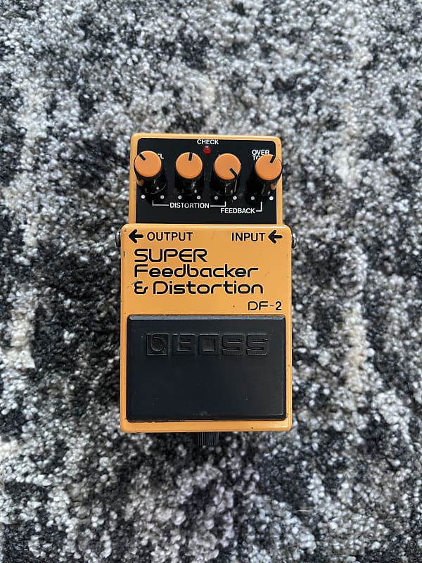 Boss Roland DF-2 Super Feedbacker & Distortion Vintage Guitar Effect Pedal