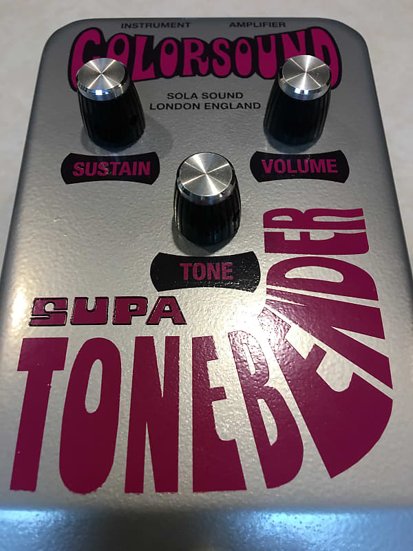 Colorsound Supa Tone Bender Steve Hackett Limited Edition