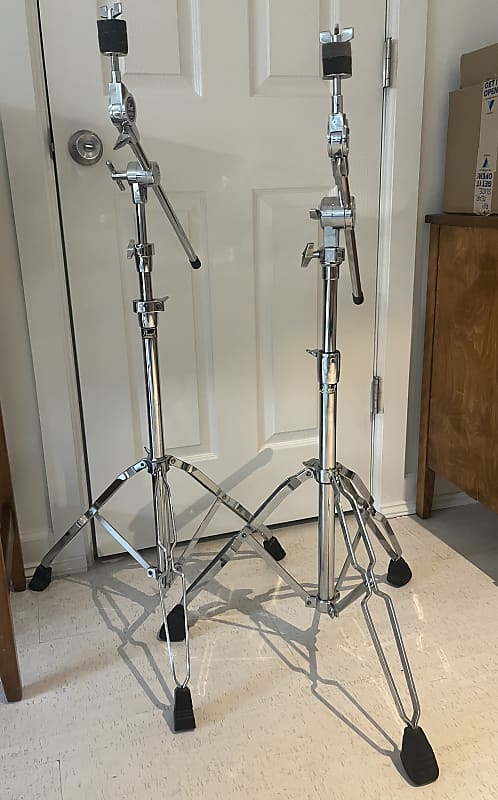 2Pack Pearl Heavy Duty Double Braced Cymbal Stands (B-855) | Reverb