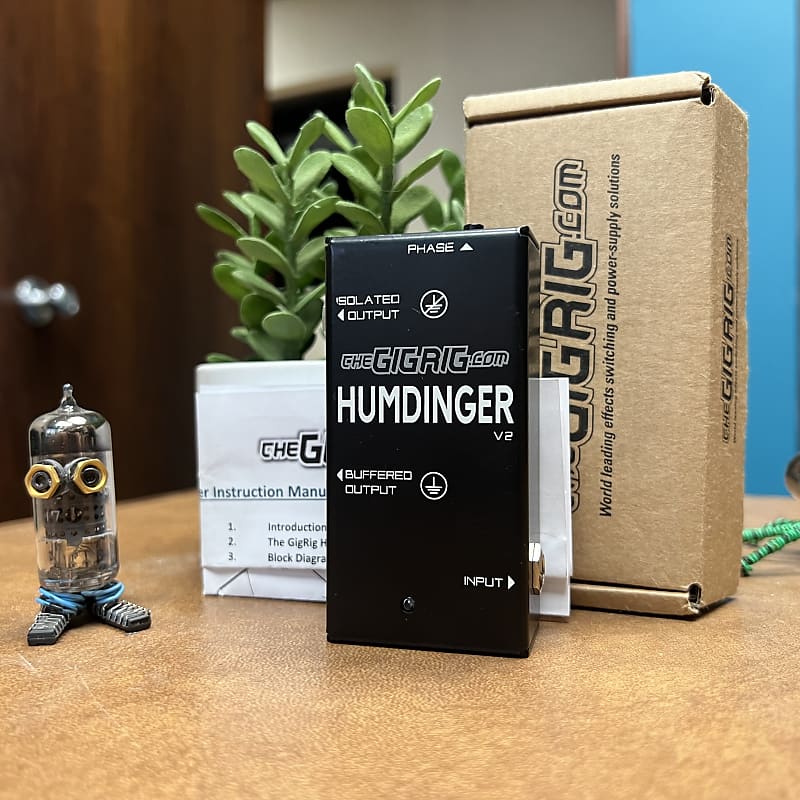 GigRig Humdinger v2 Buffered Amp Splitter Reverb