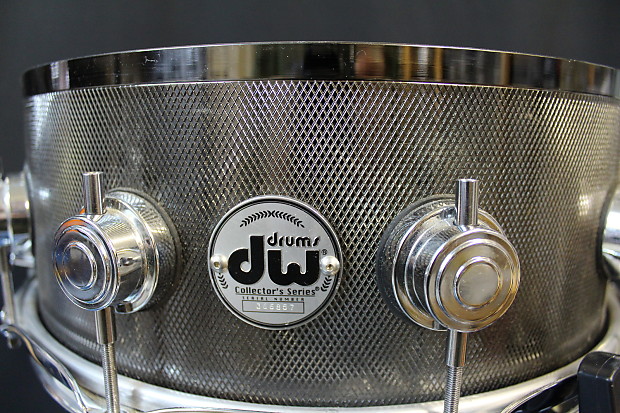 Dw knurled sales steel snare