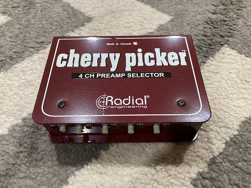 Radial Cherry Picker 4 Channel Preamp Selector | Reverb