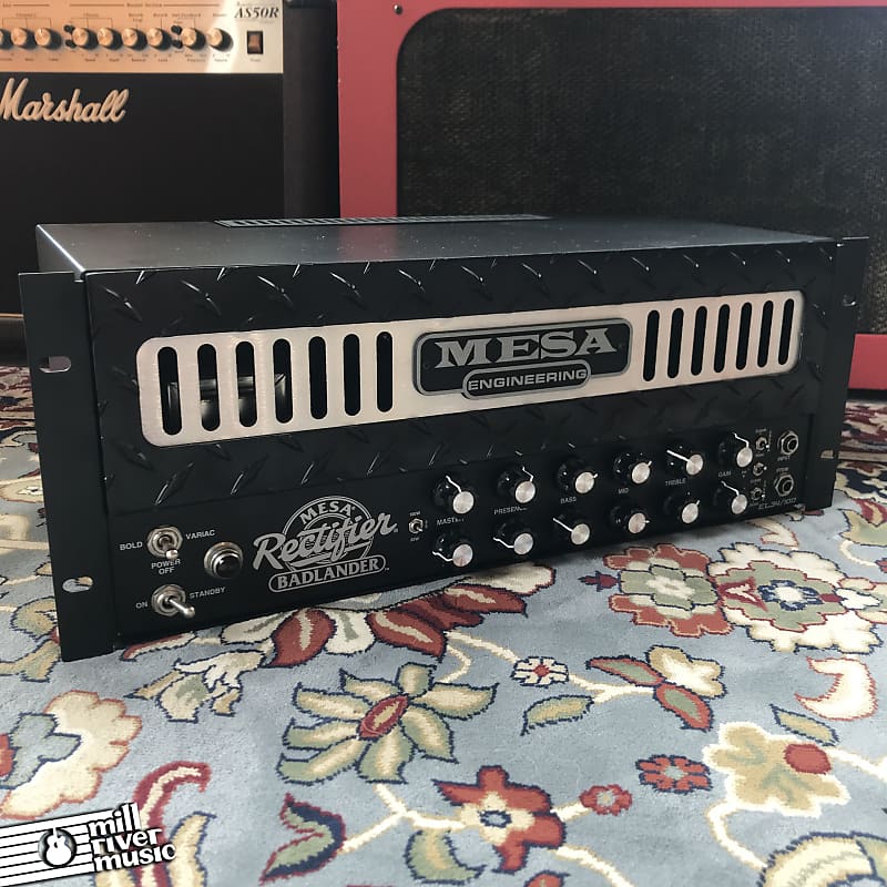 Mesa Boogie Rectifier Badlander 100-Watt Tube Head with Footswitch - Used