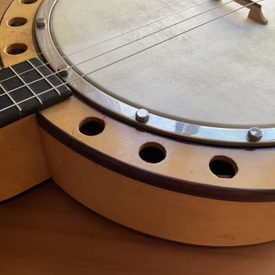 Wm. O. Schmick Lyric Tenor Banjo 1920s, made by Vega image 8