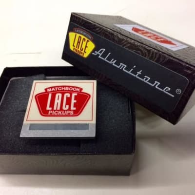 Lace Matchbook Cigar Box Pickup Red for sale